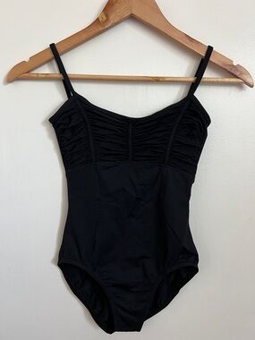 BLOCH Black One Piece Swimsuit Size S